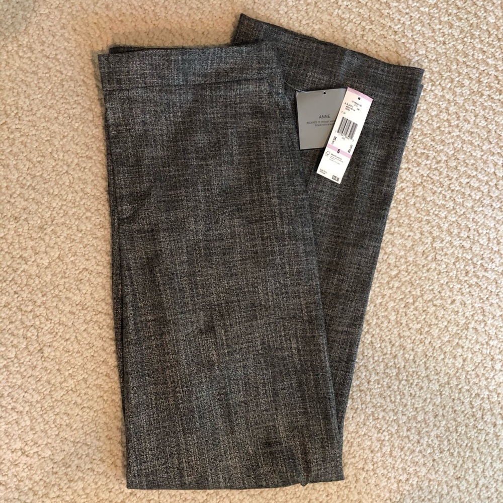 Anne Klein relaxed fit dress pant NWT
